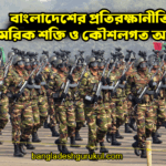 বাংলাদেশের প্রতিরক্ষানীতি: সামরিক শক্তি ও কৌশলগত অগ্রগতি